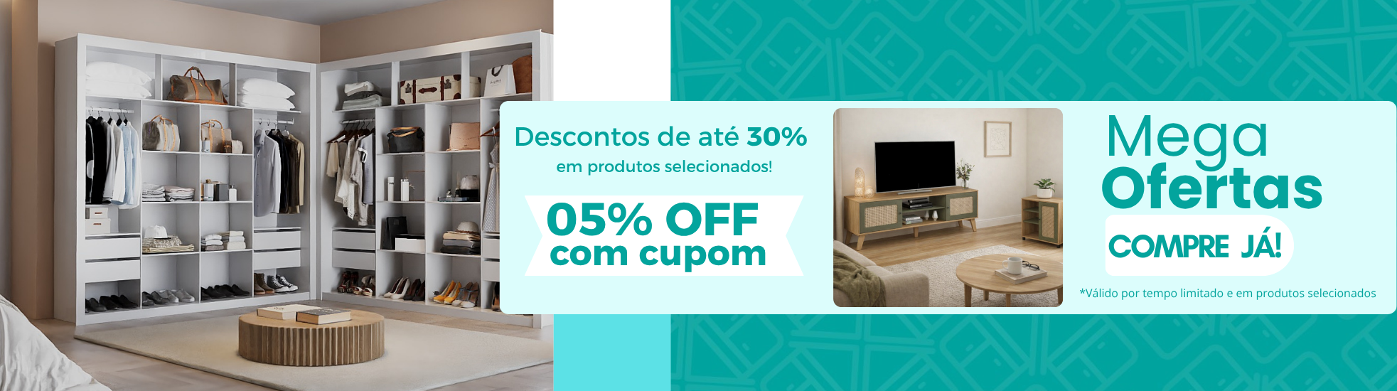 Mega ofertas de março