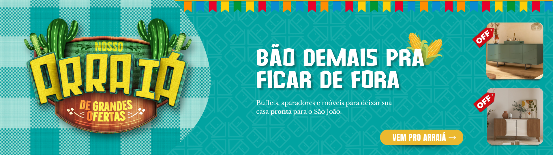 Arraiá de Ofertas CAB