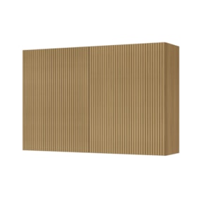 Armário Aéreo 2 Portas 120cm 100% MDF Rainha Nature Nesher 
