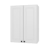 Armário Aéreo 2 Portas 60cm Firenze Branco Indekes