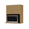 Armário Aéreo Micro 1 Porta Basculante 70cm 100% MDF Rainha Nature Nesher