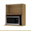 Armário Aéreo Micro 1 Porta Basculante 70cm 100% MDF Rainha Nature Nesher
