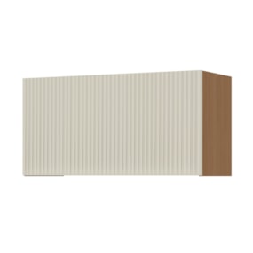 Armario Aereo Modular Geladeira Simone Mendes Carvalho/Greige Nesher