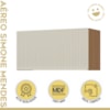 Armario Aereo Modular Geladeira Simone Mendes Carvalho/Greige Nesher
