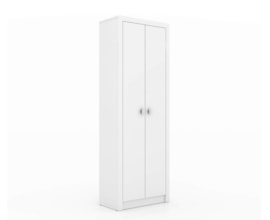 Armário Alto Para Escritório Me4105 Branco Tecno Mobili Armário Alto Para Escritório Me4105 Branco Tecno Mobili
