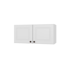 Armário Geladeira 2 Portas 80cm Firenze Branco Indekes 