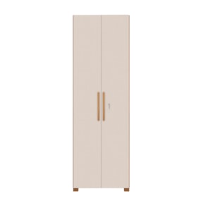 Armário Multiuso Com Chave 211cm NT4050 Freijó/Off White Notável Móveis 