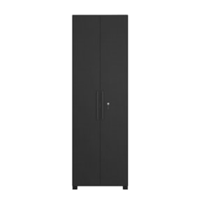 Armário Multiuso Com Chave 211cm NT4050 Preto Tx Notável Móveis 