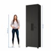 Armário Multiuso Com Chave 211cm NT4050 Preto Tx Notável Móveis 