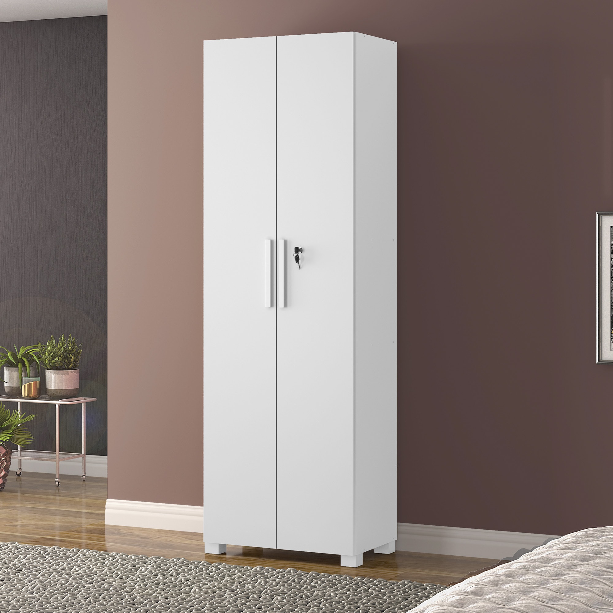 おさる Armário Multiuso NT4020 Freijó/ Off white Notável Móveis - Casa