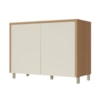 Balcão 2 Portas 120cm Condessa 100% MDF Nesher Móveis