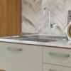 Balcão De Cozinha 3 Portas 3 Gavetas 120cm Freijó/Off White Princesa Nesher