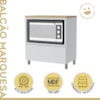 Balcao Forno 1 Gaveta Cozinha Branco/Nature Nesher