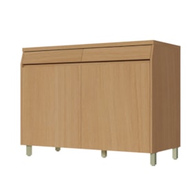 Balcao Modular 120CM Simone Mendes Carvalho/Greige Nesher