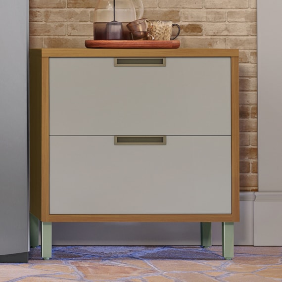 Balcão Para Cozinha 1 Porta 1 Gaveta Imperatriz Frejó/Off White Nesher