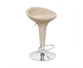 Banqueta Rattan Alta com Regulagem de Altura Banqueta Rattan Alta com Regulagem de Altura