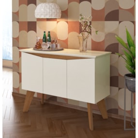 Buffet 3 Portas 3 Prateleiras Oásis Artely