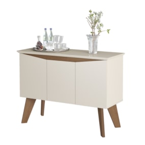 Buffet 3 Portas 3 Prateleiras Oásis Artely