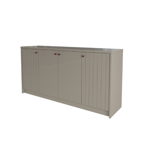 Buffet 4 Portas Lia Off White Cimol Móveis