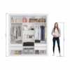 Closet Casal Premium 8 Gavetas 100% MDF Amoudi Móveis