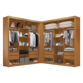 Closet Casal Premium 8 Gavetas Amoudi Móveis Closet Casal Premium 8 Gavetas Amoudi Móveis