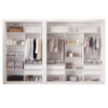 Closet Modulado 6 Gavetas 100% MDF Branco Amoudi Móveis