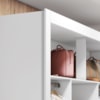 Closet Modulado 6 Gavetas 100% MDF Branco Amoudi Móveis