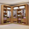 Closet Modulado 6 Gavetas 100% MDF Freijó Amoudi Móveis