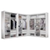 Closet Modulado 8 Gavetas 15 Prateleiras 100% MDF Branco Amoudi Móveis