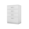 Cômoda 4 Gavetas Astral Branco Demobile