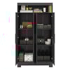 Conjunto Para Escritório com Mesa NT2105 e Armário NT4040 Preto Tx Notável
