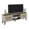 Conjunto Para Sala Com Rack E Buffet Charlotte Artely