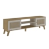 Conjunto Para Sala Com Rack E Buffet Charlotte Artely