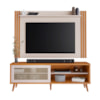 Conjunto Para Sala Rack NT1175 e Painel NT1375 Para TV Até 60" Freijó/OffWhite Notável Móveis