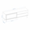 Conjunto Para Sala Rack NT1175 e Painel NT1375 Para TV Até 60" Freijó/OffWhite Notável Móveis