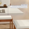 Conjunto Sala De Jantar Mesa Donna Com 4 Cadeiras Lady Nesher
