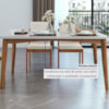 Conjunto Sala de Jantar Mesa Monalisa com 6 Cadeiras Lady