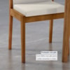 Conjunto Sala de Jantar Mesa Monalisa com 6 Cadeiras Lady