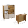 Coz Loft Imperatriz Com Ilha Gourme Freijo/Off White Nesher