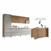 Cozinha 10 Peças Rainha Gourmet Nature/Verde Nesher
