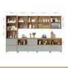 Cozinha 10 Peças Rainha Gourmet Nature/Verde Nesher