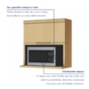 Cozinha 7 Peças 7 Portas 7 Gavetas Marquesa 100% Mdf Branco/Nature Nesher