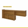 Cozinha Compacta 100% MDF 2 Peças Princesa Freijó/Off White Nesher