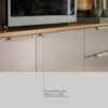 Cozinha Compacta 7 Portas 2 Gavetas Pitaya Amendola/Nude Demóbile