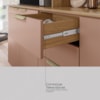 Cozinha Compacta Amora 10 Portas 2 Gavetas Amora Amendola/Marsala Prime Tx Demobile