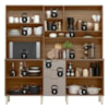 Cozinha Compacta Amora 10 Portas 2 Gavetas Amora Amendola/Nude Prime Tx Demobile