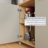 Cozinha Compacta Nobreza C/5 Portas 160Cm Carvalho/Greige Nesher