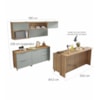 Cozinha Completa 8 Peças Marquesa Gourmet Nature/Verde Nesher