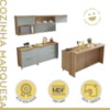 Cozinha Completa 8 Peças Marquesa Gourmet Nature/Verde Nesher