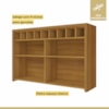 Cozinha Completa Imperatriz 3 Gavetas Nesher Freijo/Off White